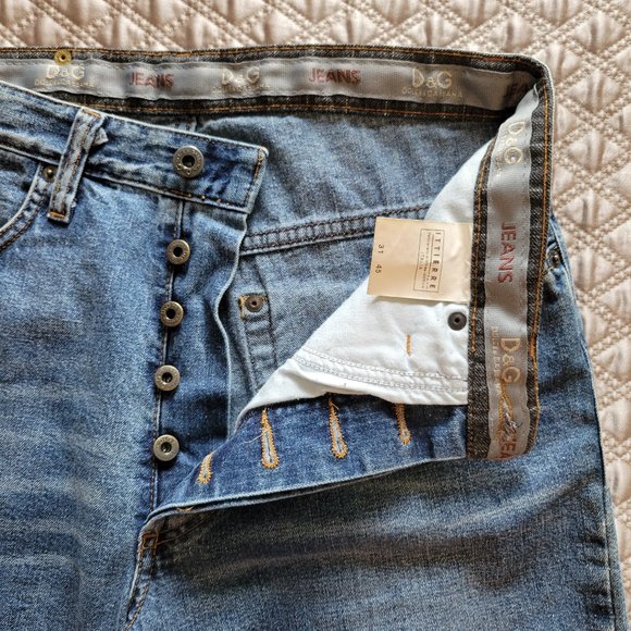 D&G Dolce & Gabbana Jeans - 31 Waist - Mens - Made In Italy - Designer - Trendy - Picture 4 of 15